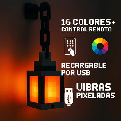 Farol Pixel RGB™ Lámpara con 16 Colores